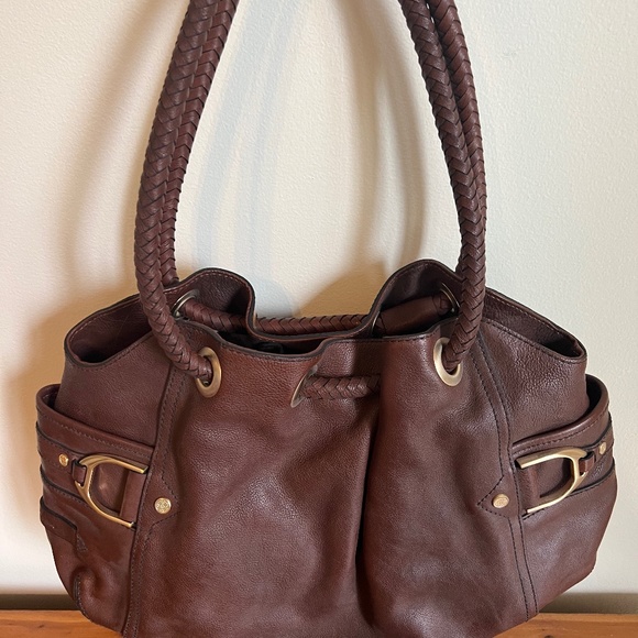 Cole Haan Brown Leather Shoulder Bag - Picture 1 of 1
